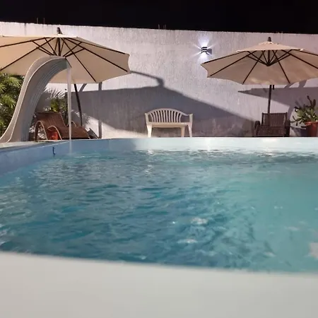 Casa Com Piscina Guaruja Praia Pernambuco,Mar Casado Exterior foto