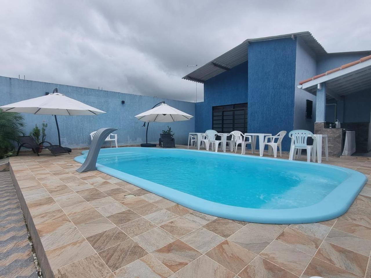 Casa Com Piscina Pernambuco,mar Casado Guaruja